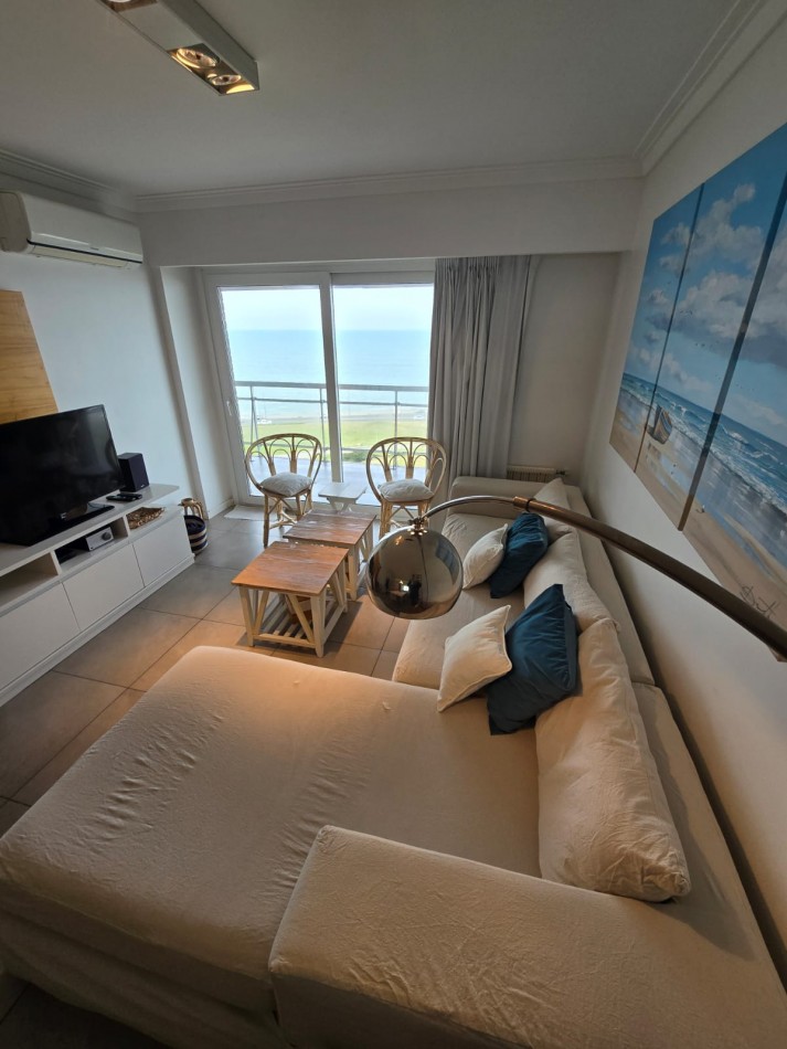 Exclusivo Departamento 3 Ambientes Frente Al Mar En Playa Grande
