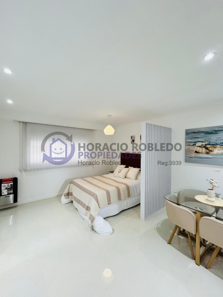 ALQUILER TEMPORARIO POR DIA / MENSUAL  DPTO MONOAMBIENTE ZONA PLAZA MITRE  6° PISO